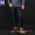 17oz indigo cotton cotton selvedge denim jeans